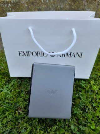 Reloj Emporio Armani Hombre Azul y Plateado