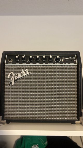 Guitarra Eléctrica Azul + Amplificador