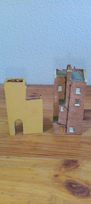 Due Mini Case Decorative in Miniatura