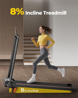 Cinta de Caminar con Inclinación Manual 8%