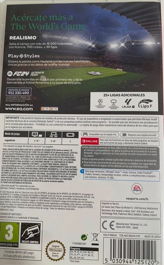 FC 24 Nintendo Switch EA Sports
