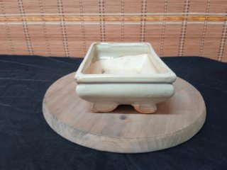 Maceta Bonsái Rectangular  Beige 18x11x6