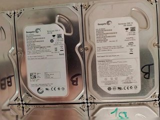 10 Hard Disk PC 3,5" Lotto Verificati - 250/160/80GB