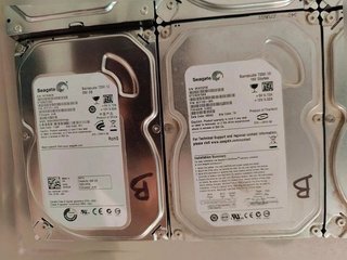 10 Hard Disk PC 3,5" Lotto Verificati - 250/160/80GB
