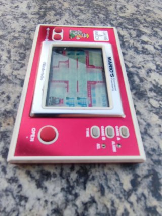 Nintendo Game & Watch Mario's Cement Factory OTO