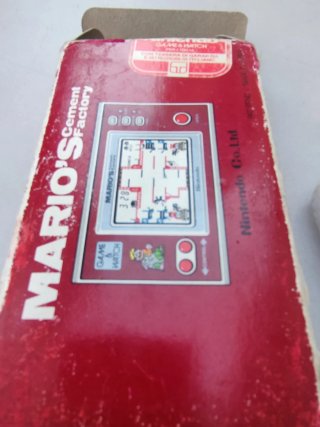Nintendo Game & Watch Mario's Cement Factory OTO