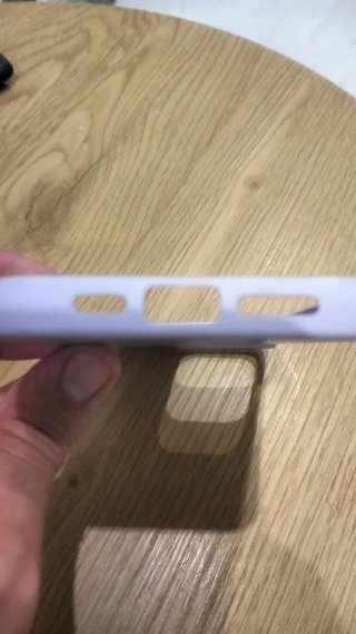 Funda iPhone Lila Suave Silicona