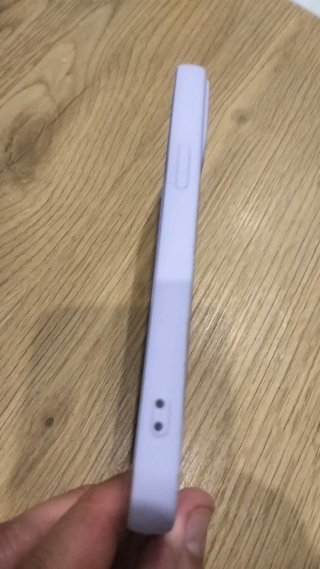 Funda iPhone Lila Suave Silicona