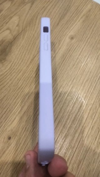 Funda iPhone Lila Suave Silicona