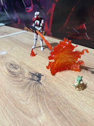 Figura Star Wars Escena Mandalorian