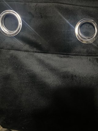 Cortinas opacas negras 2