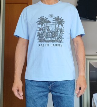 Camiseta Ralph Lauren Azul