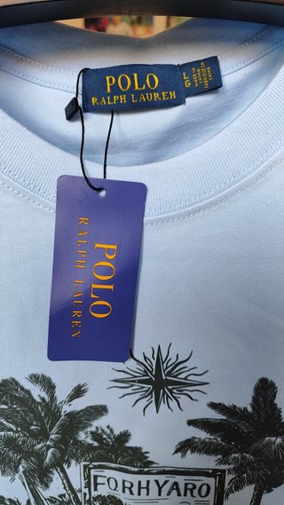 Camiseta Ralph Lauren Azul