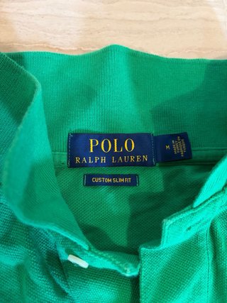 Polo Ralph Lauren Custom Fit Talla M Verde