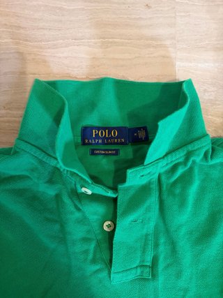 Polo Ralph Lauren Custom Fit Talla M Verde