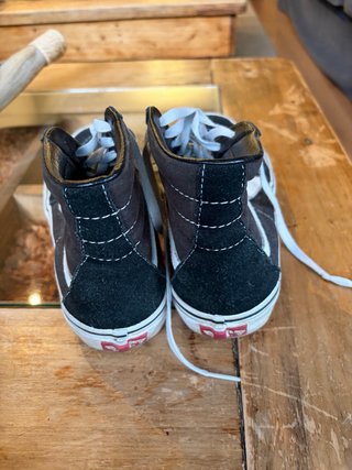 Zapatillas Vans Bota Negras Talla 40