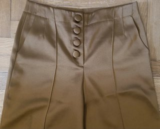 Pantalón Zara Caramelo Talla M