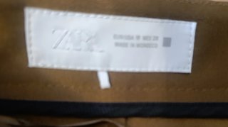 Pantalón Zara Caramelo Talla M