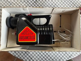 Proyector Airgamcolor con caleidoscopio años 70