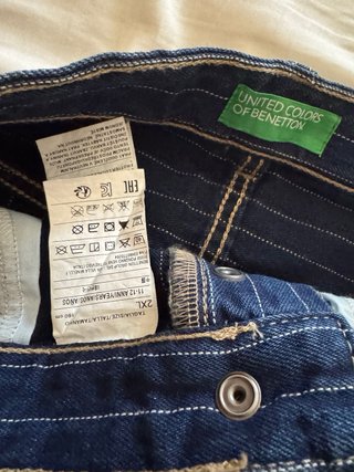 Lote 2 Pantalones Cortos Vaqueros