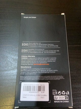 Funda Samsung Galaxy S25 Plus Azul