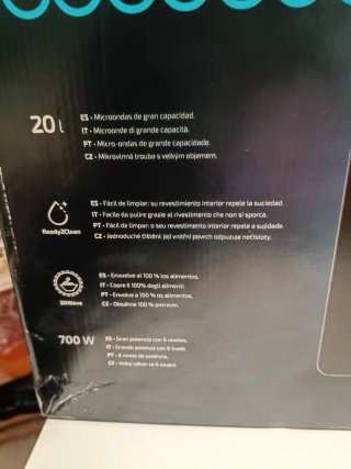 Microondas Cecotec Proclean 3010