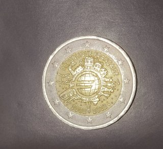 Moneda 2 Euros República Francesa 2002/2012