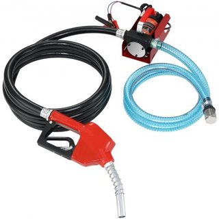 Fuel Transfer Pump, 12V DC 37.9 LPM 798.6 cm Lift, Portable