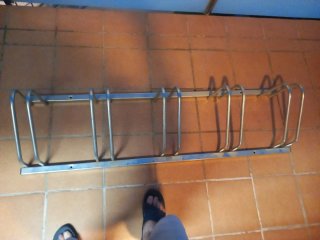 Soporte de suelo para bicicletas