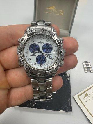 Reloj Lotus Cronógrafo * Referencia: Lotus 9726.