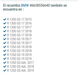 Parabrisas bmw rallye R1250GS original.