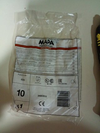 Guantes de trabajo MAPA impacto, tengo 3 pares,
