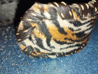 Bolso y cinturón estampado leopardo