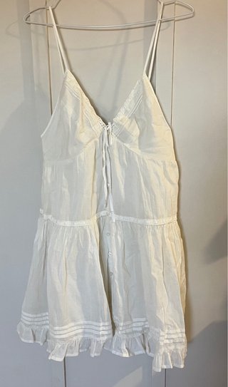 Vestido Ibicenco Blanco Colección Paula Echevarría