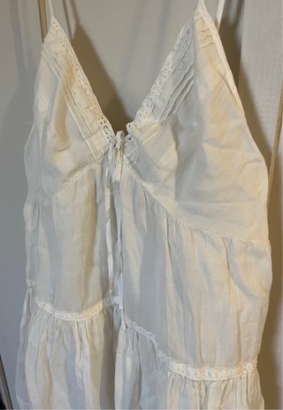 Vestido Ibicenco Blanco Colección Paula Echevarría