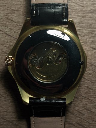 Reloj Automático Deportivo Skeleton Gold