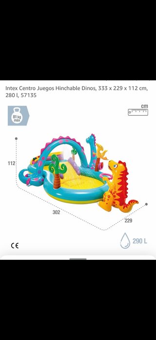 Piscina Hinchable Intex Dinos