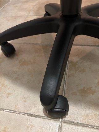 Silla de oficina azul
