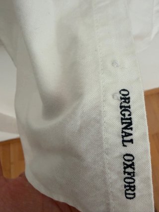 Camisa Oxford Springfield Talle M Blanca