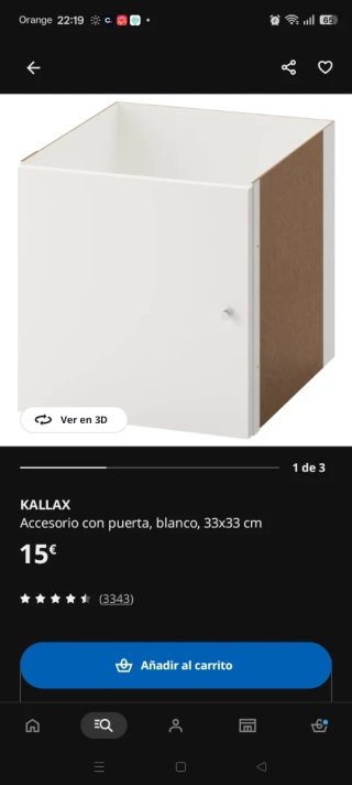 2 Scaffalature KALLAX Ikea Bianche con Porta
