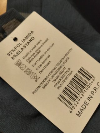 Calzoncillos UOMO SPORT Azul/Gris Talla M