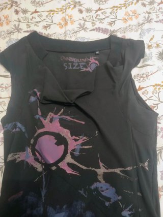 Vestido asimétrico marca Desigual. Talla 40