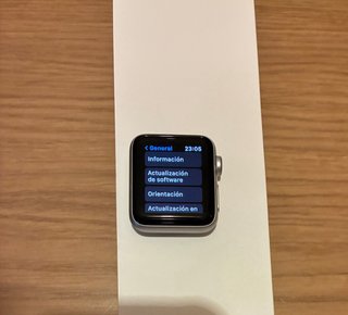 Apple Watch Series 3 38mm Plata