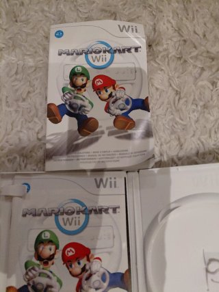 Caja y Manual Mario Kart Wii (SIN DISCO)