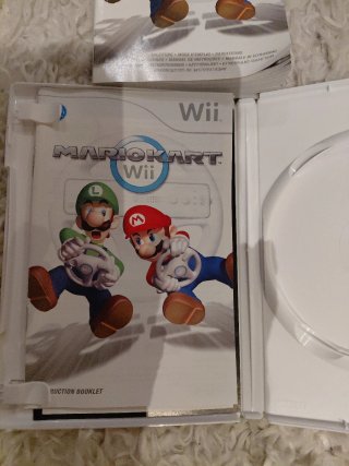 Caja y Manual Mario Kart Wii (SIN DISCO)