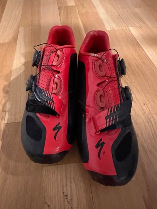Scarpe da MTB Specialized S-Works Rosse