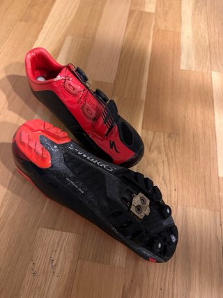 Scarpe da MTB Specialized S-Works Rosse