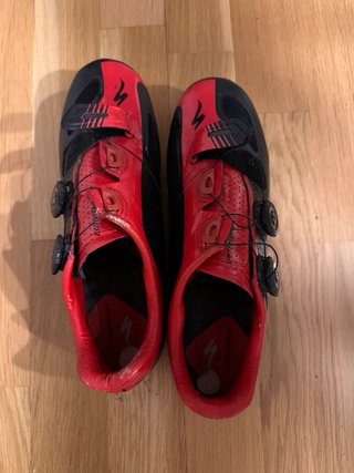 Scarpe da MTB Specialized S-Works Rosse