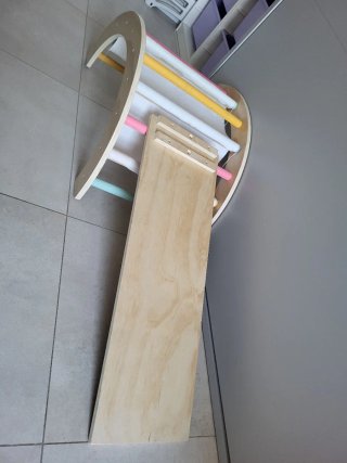 Arco Scalata Montessori + Rampa in Legno Aldi