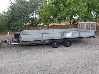 Remolque 2 ejes 3500 kg portacoche